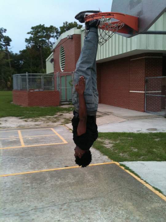 Upside Down Basketball Goal Hang