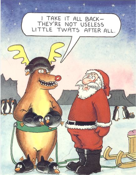 Funny Christmas Card Image