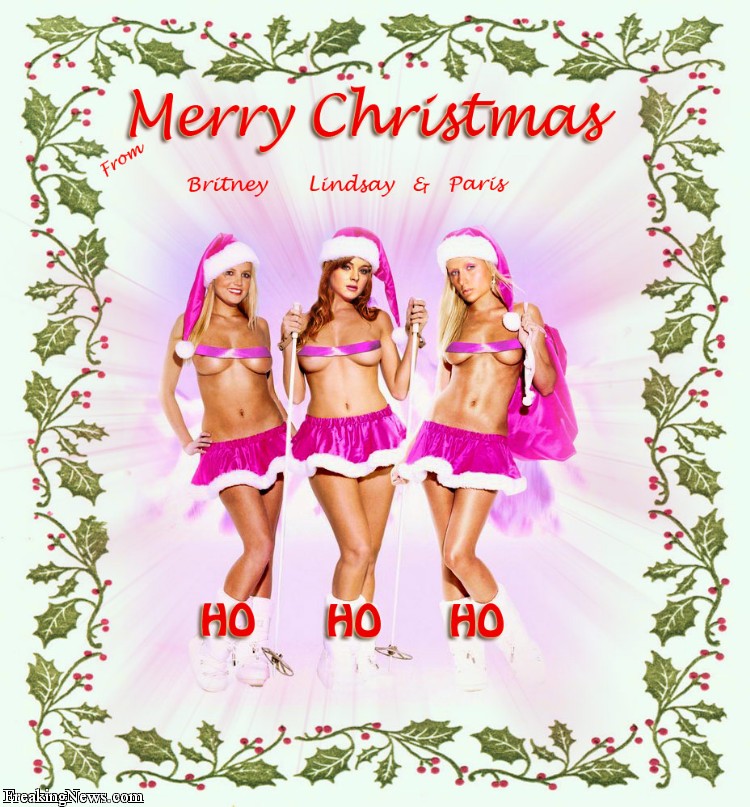 Funny Christmas Card Image